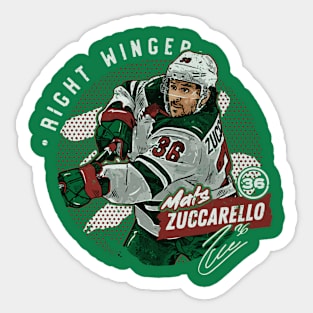 Mats Zuccarello Minnesota Dots Sticker